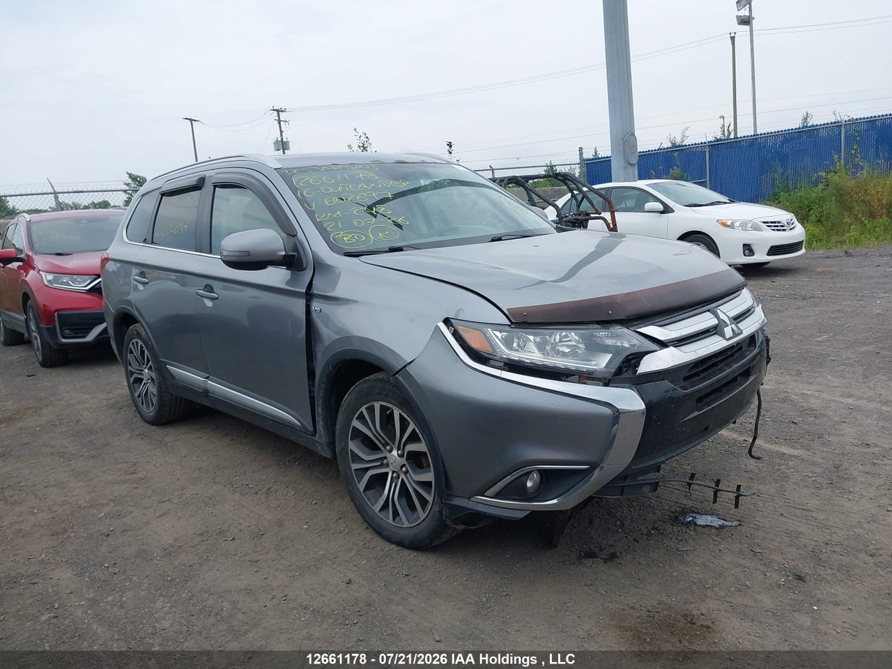 JA4JZ4AX9GZ602697 · 2016 MITSUBISHI OUTLANDER GT