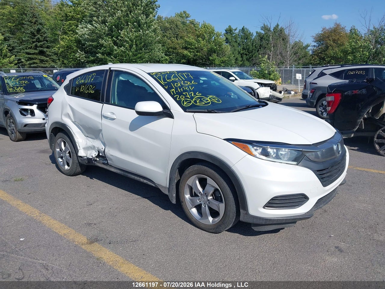 3CZRU5H32KM101686 · 2019 HONDA HR-V LX