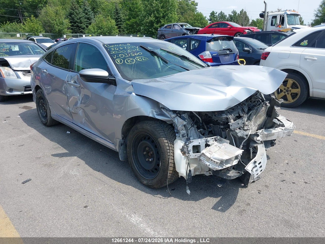 2HGFC2F52LH031560 · 2020 HONDA CIVIC LX