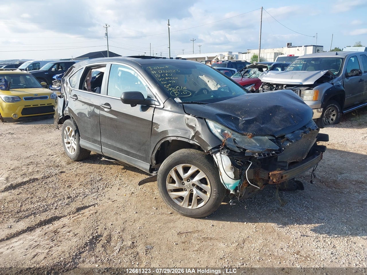 2HKRM4H56FH114020 · 2015 HONDA CR-V EX