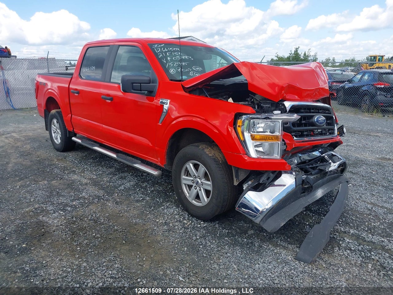 1FTEW1EB9MKF03783 · 2021 FORD F150 SUPERCREW