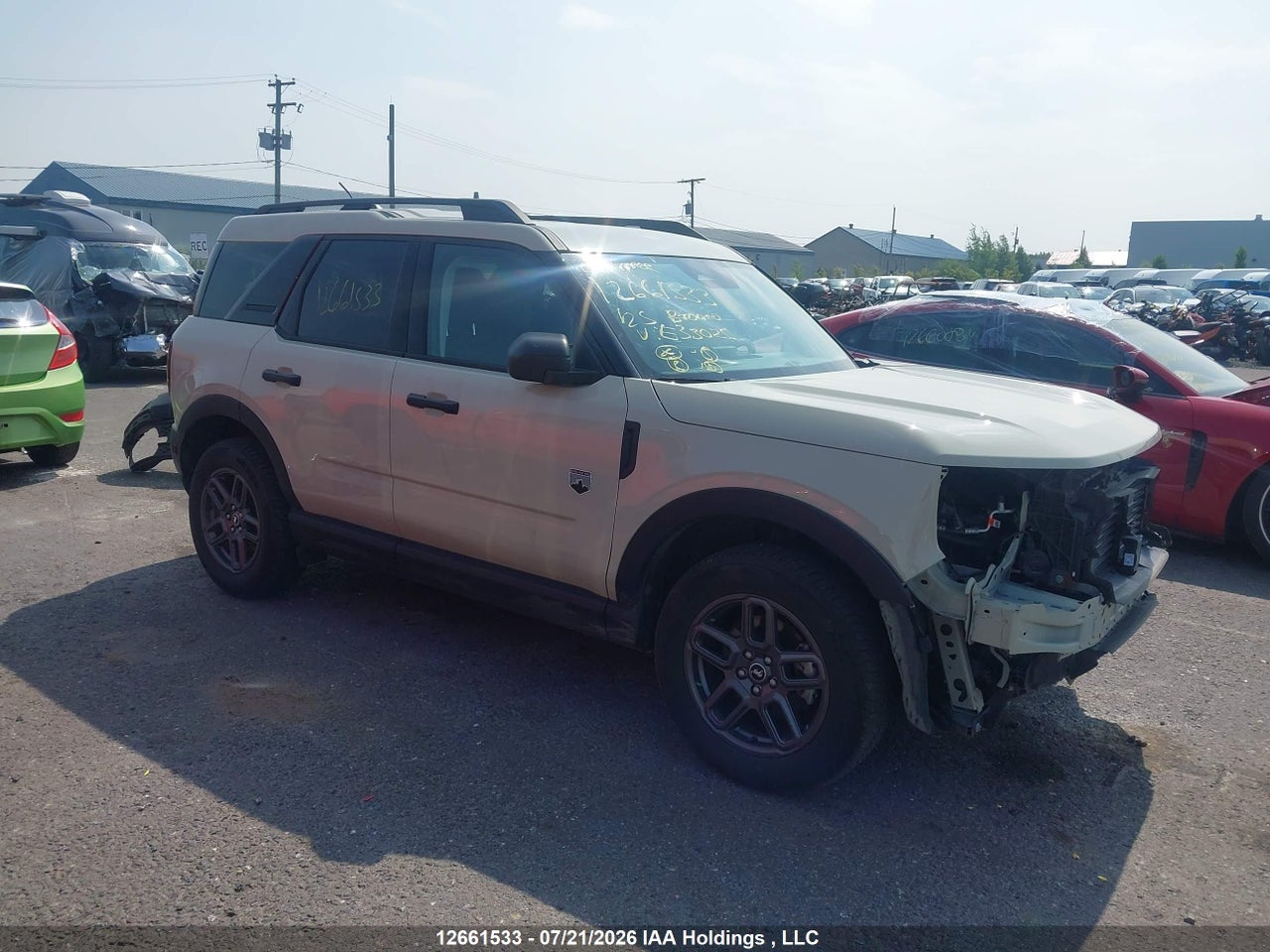 3FMCR9BN2SRE33026 · 2025 FORD BRONCO SPORT BIG BEND
