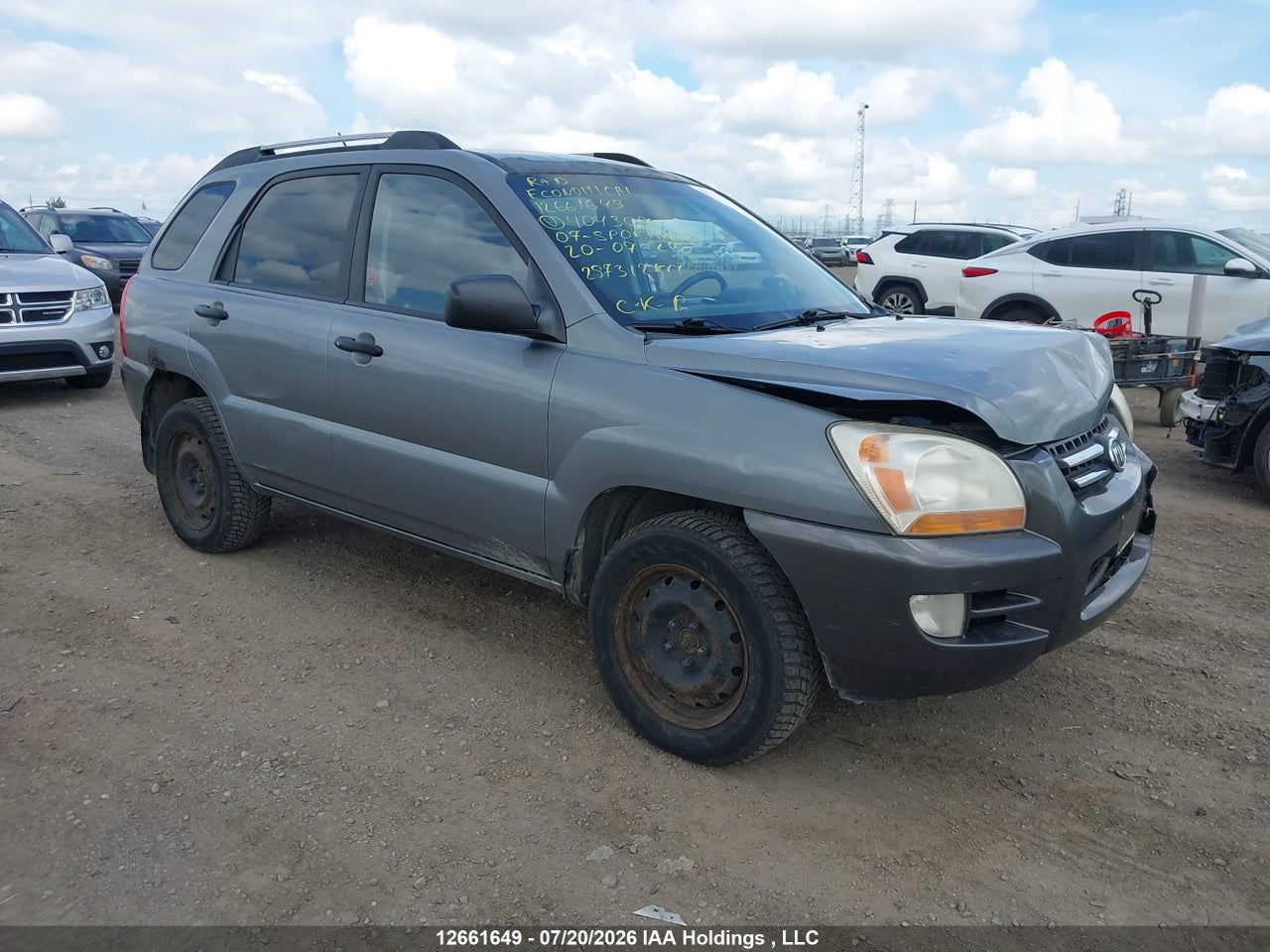 KNDJF722177404307 · 2007 KIA Sportage LX