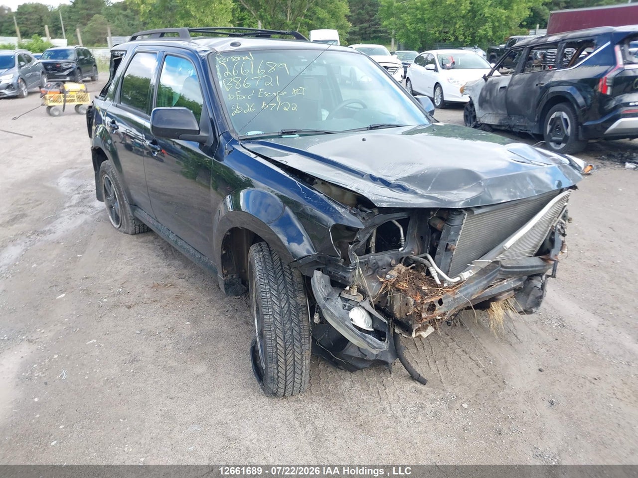 1FMCU9DG0AKB86721 · 2010 FORD ESCAPE XLT