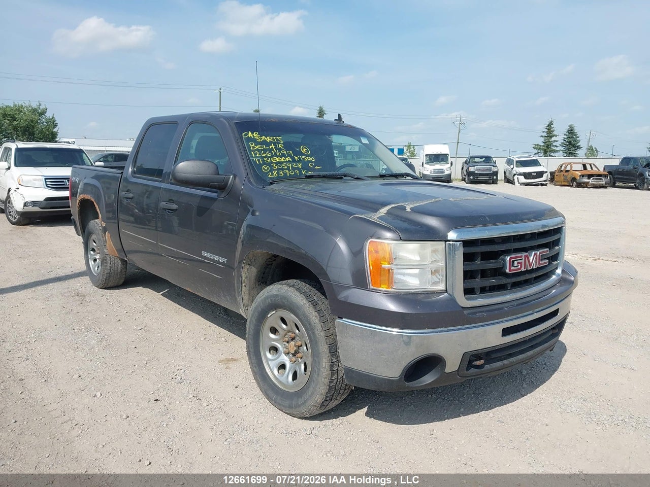 3GTP2VE34BG305928 · 2011 GMC SIERRA K1500 SLE