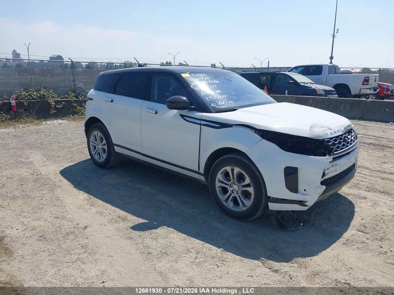 SALZJ2FX6LH095599 · 2020 LAND ROVER RANGE ROVER EVOQUE S