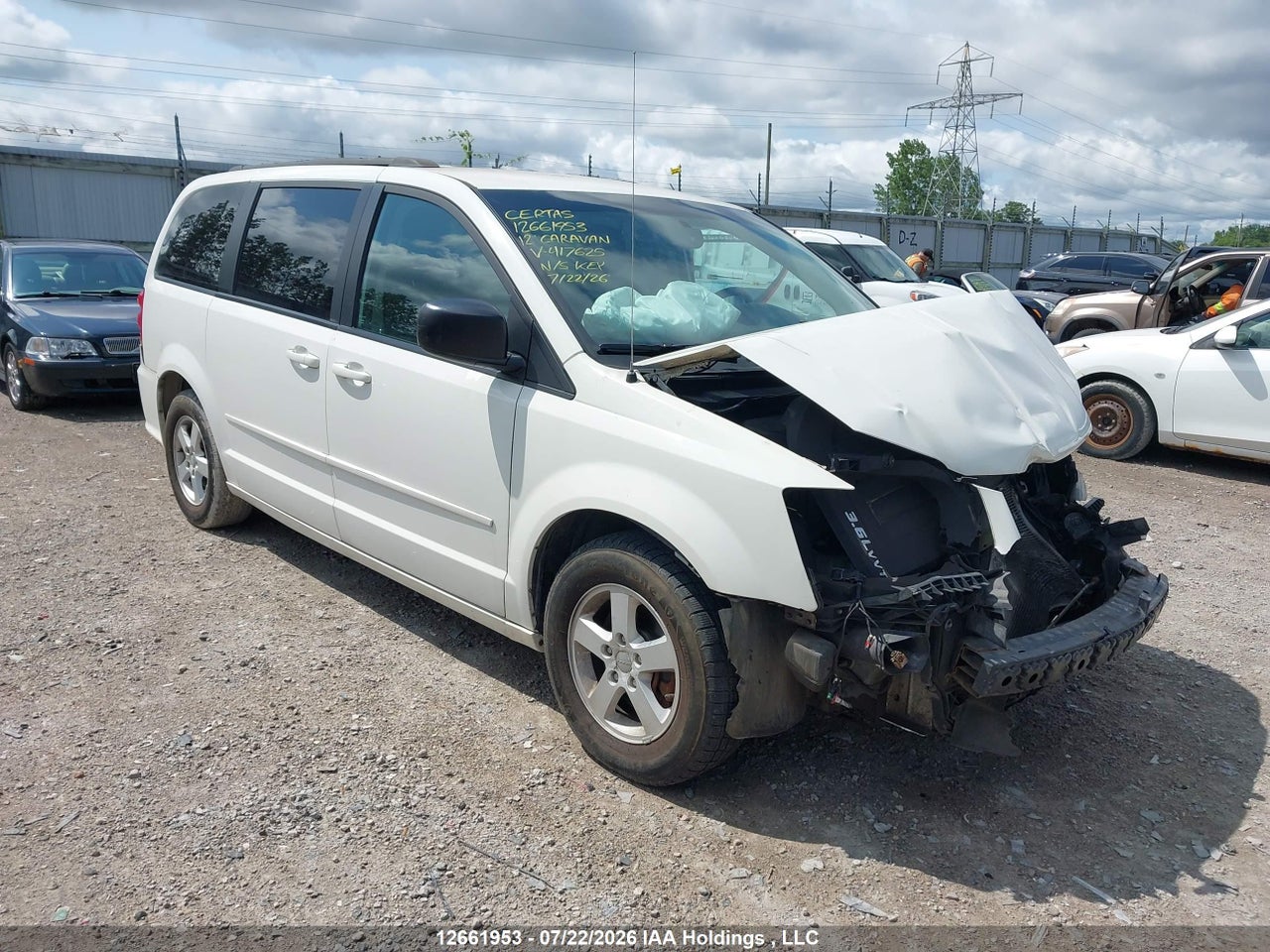 2C4RDGBG7CR417625 · 2012 DODGE GRAND CARAVAN SE