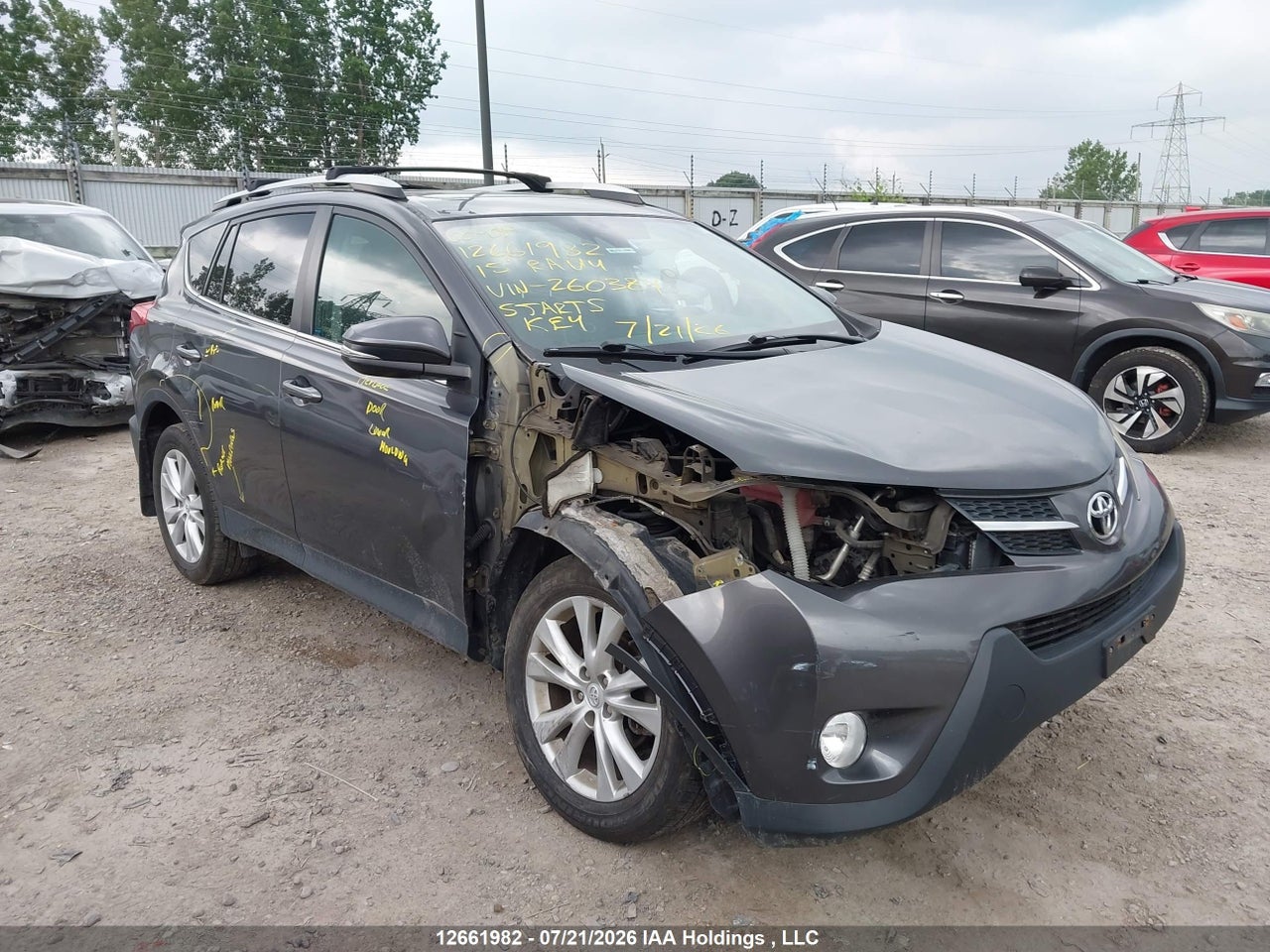 2T3DFREV8FW260384 · 2015 TOYOTA RAV4 LIMITED