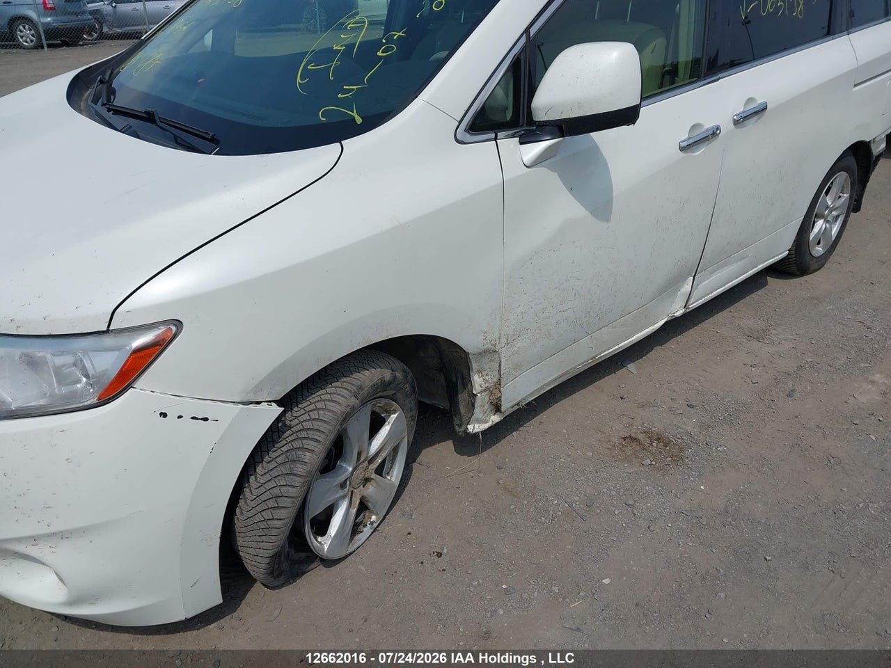 JN8AE2KP6D9063198 · 2013 NISSAN QUEST 3.5 S · 6/20