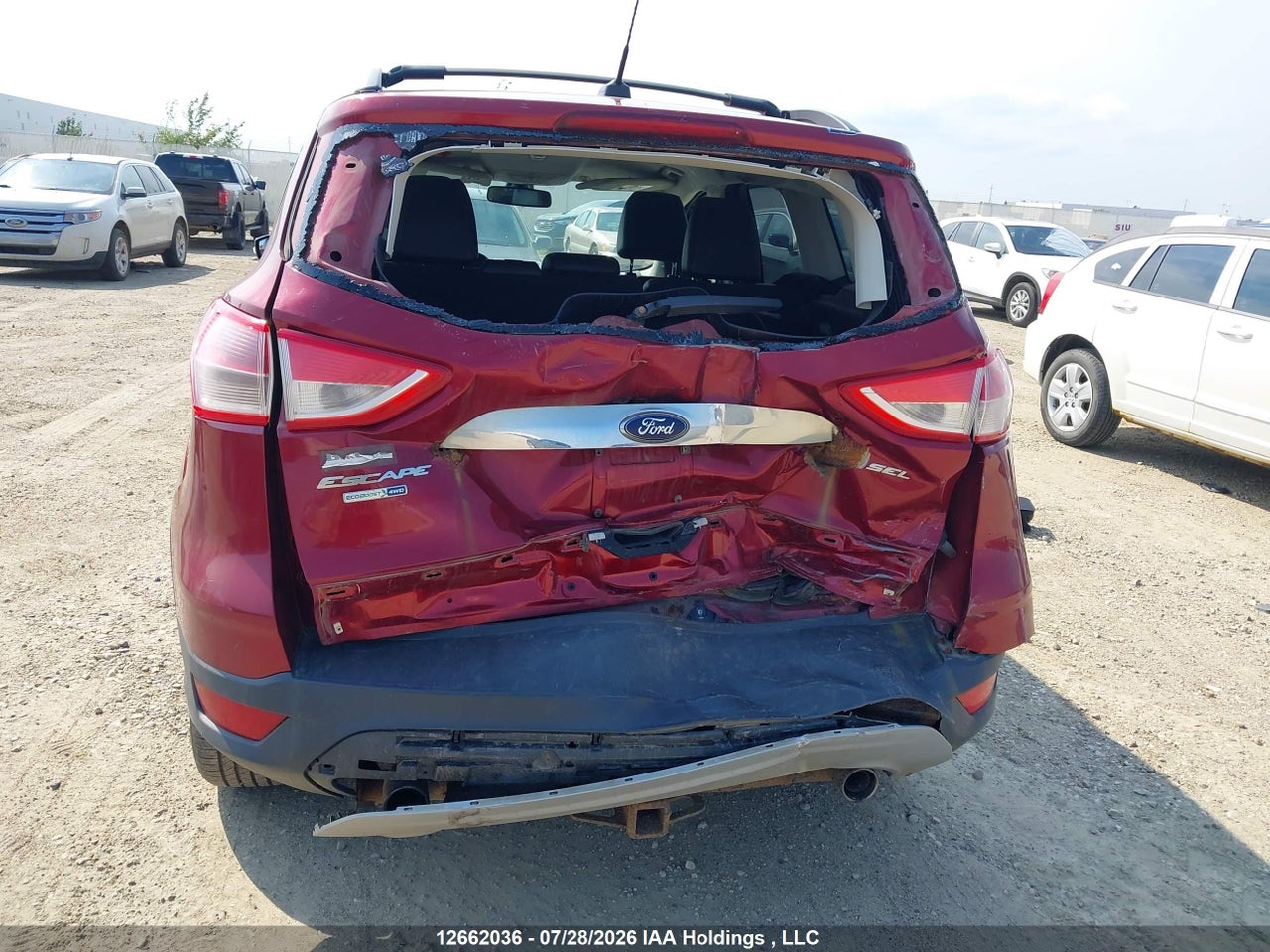 1FMCU9H90DUA19134 · 2013 FORD ESCAPE SEL · 6/22