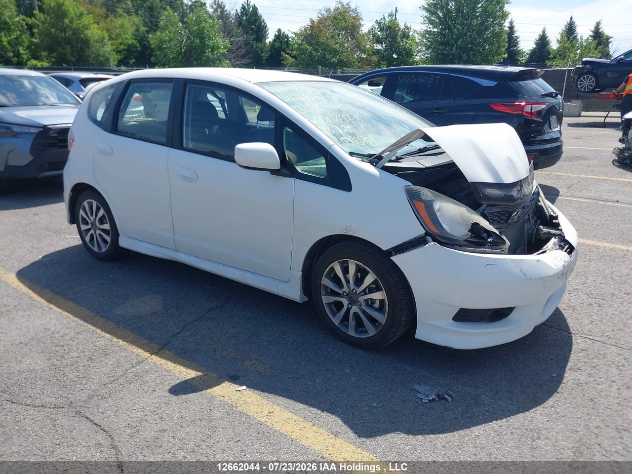 LUCGE8H76D3008927 · 2013 HONDA FIT SPORT
