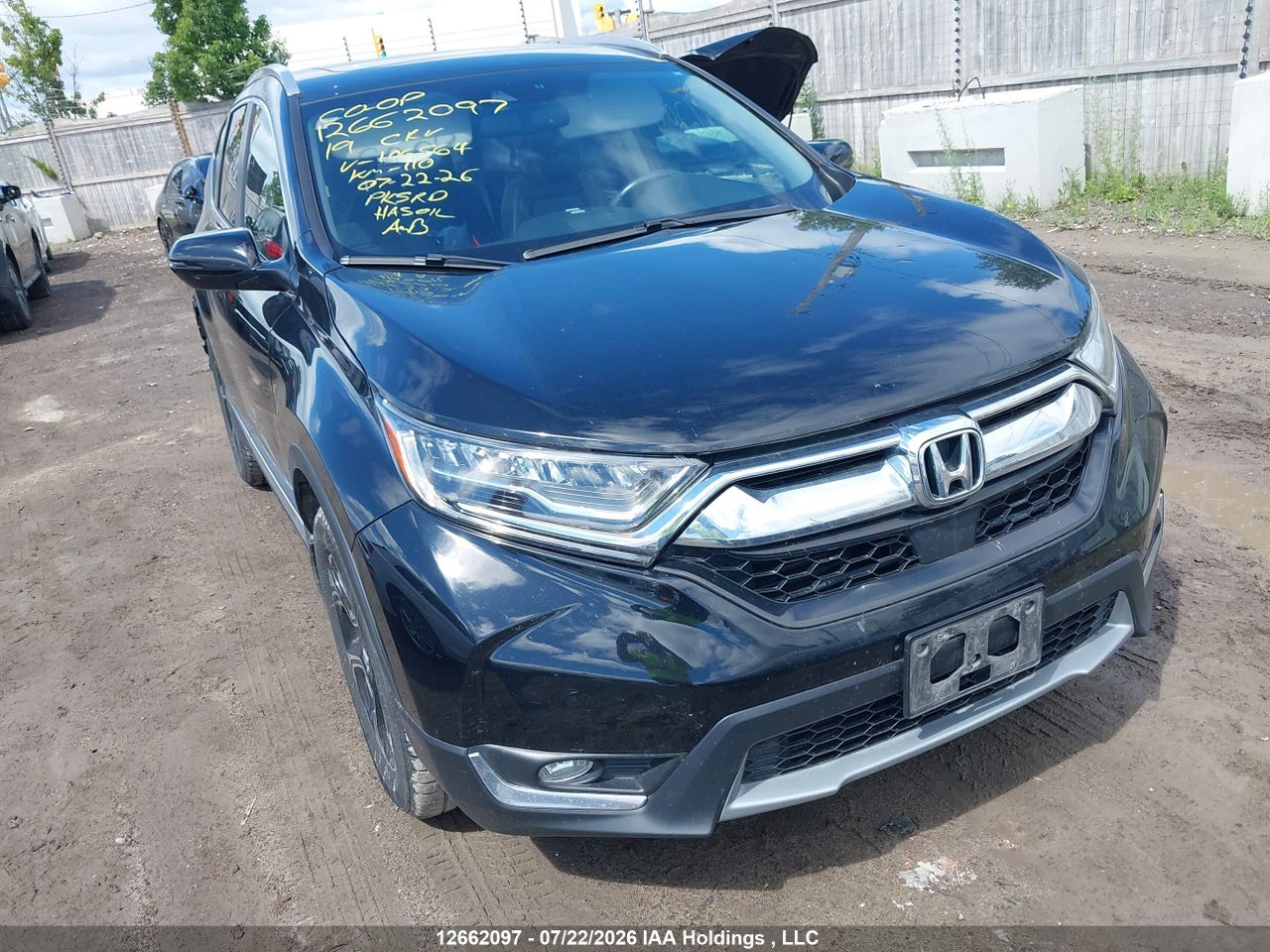 2HKRW2H91KH106564 · 2019 HONDA CR-V TOURING