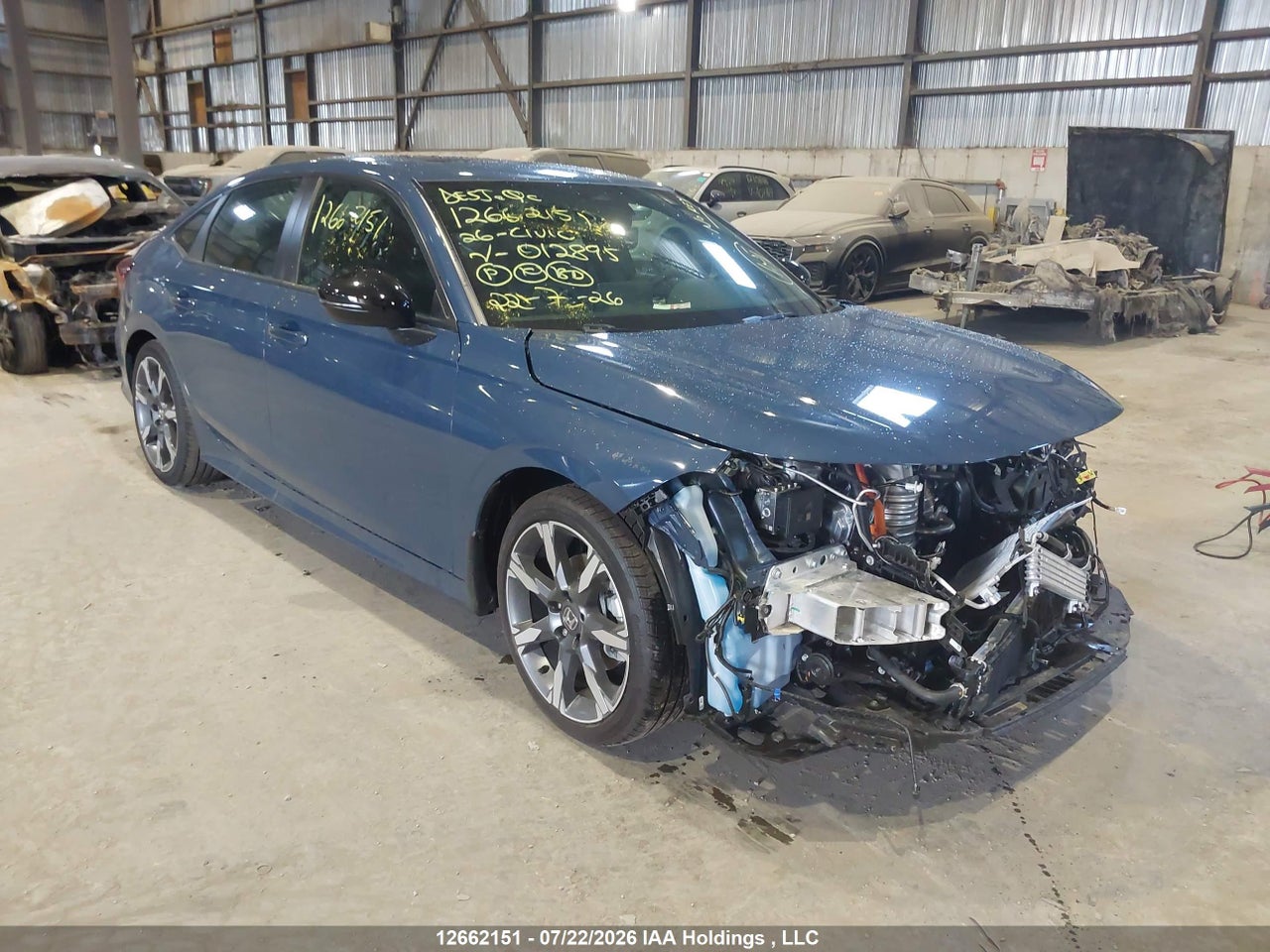 2HGFE4F84TH012895 · 2026 HONDA CIVIC SPORT HYBRID/SPORT TOURING HYBRID