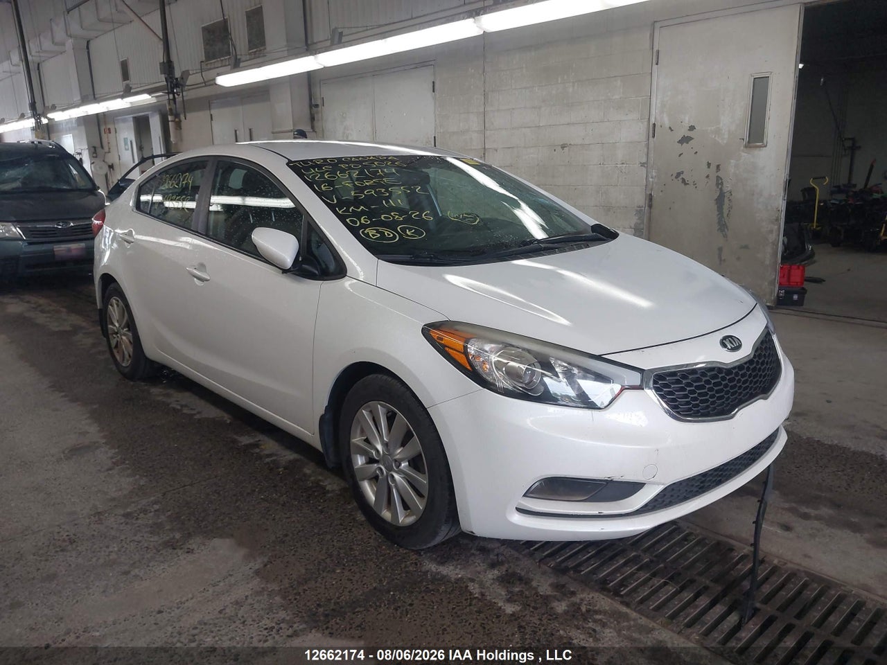 KNAFX4A66G5593552 · 2016 KIA FORTE LX