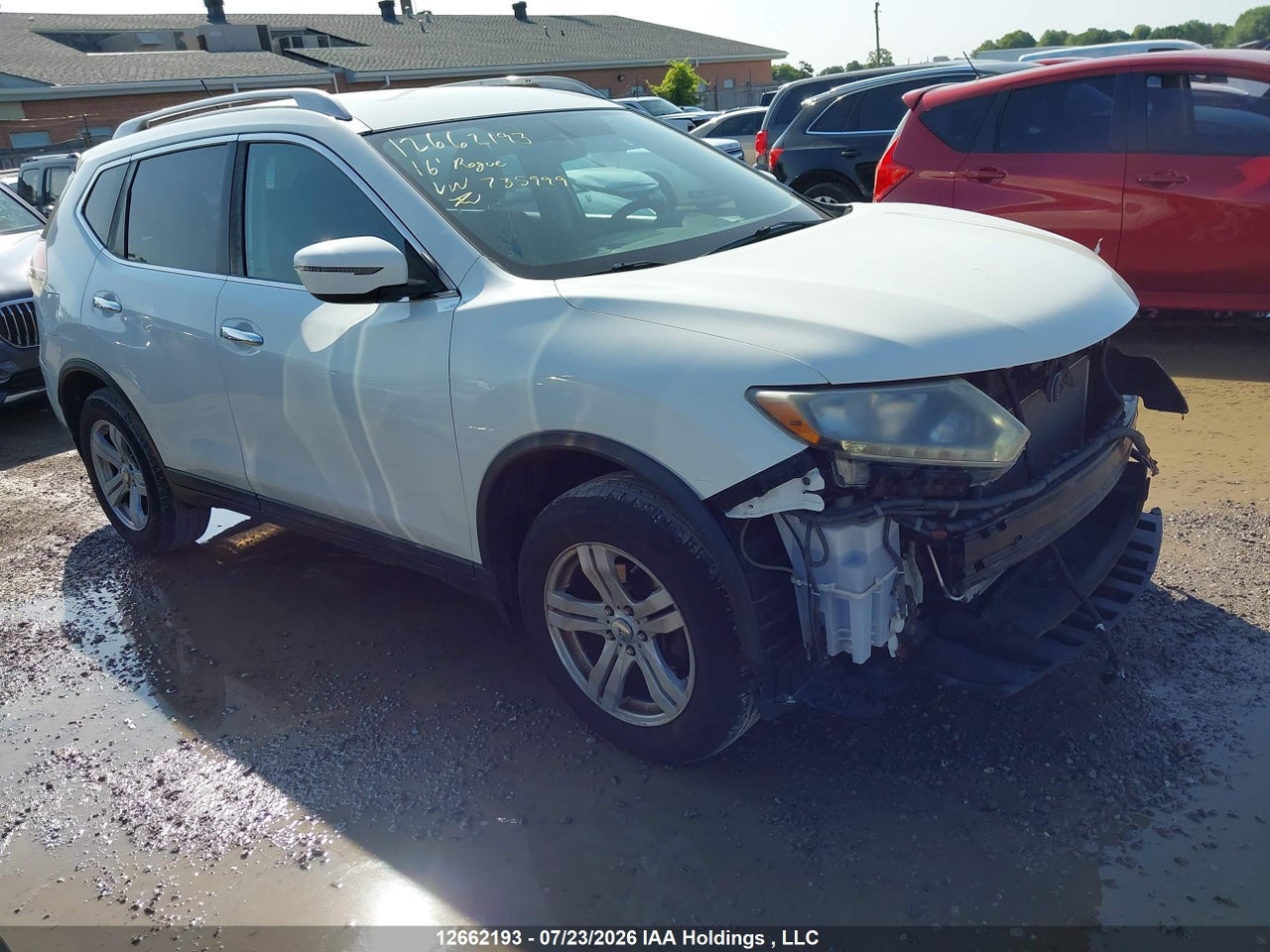 5N1AT2MT6GC735999 · 2016 NISSAN ROGUE S/SL/SV