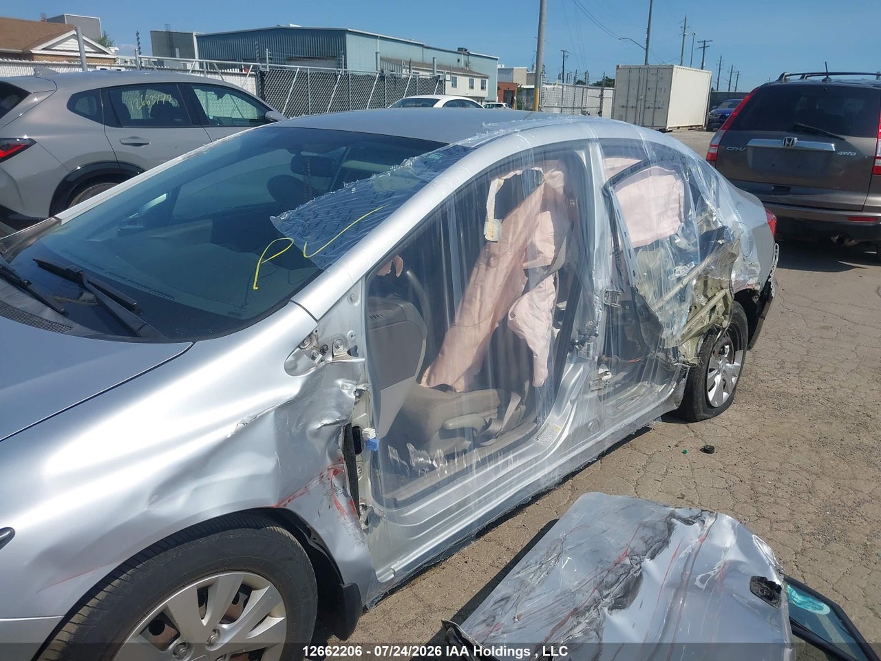 2HGFB2F47CH044279 · 2012 HONDA CIVIC LX · 6/20