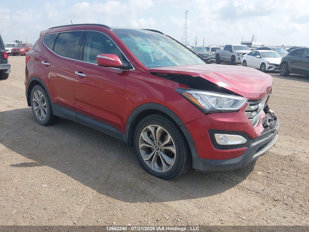 5XYZUDLAXEG161187 · 2014 HYUNDAI SANTA FE SPORT 2.0T LIMITED