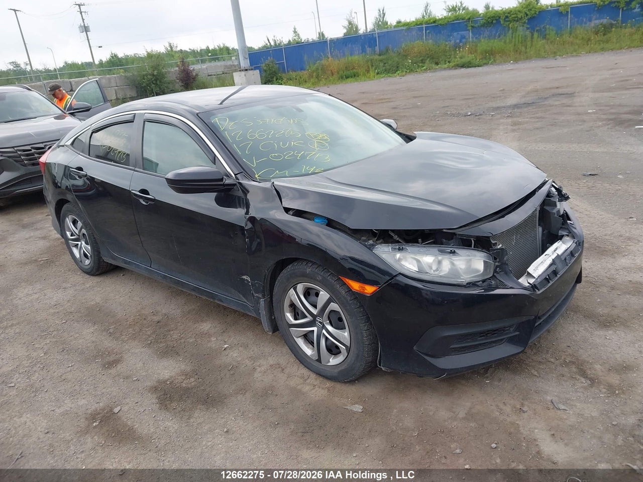 2HGFC2F50HH024713 · 2017 HONDA CIVIC LX