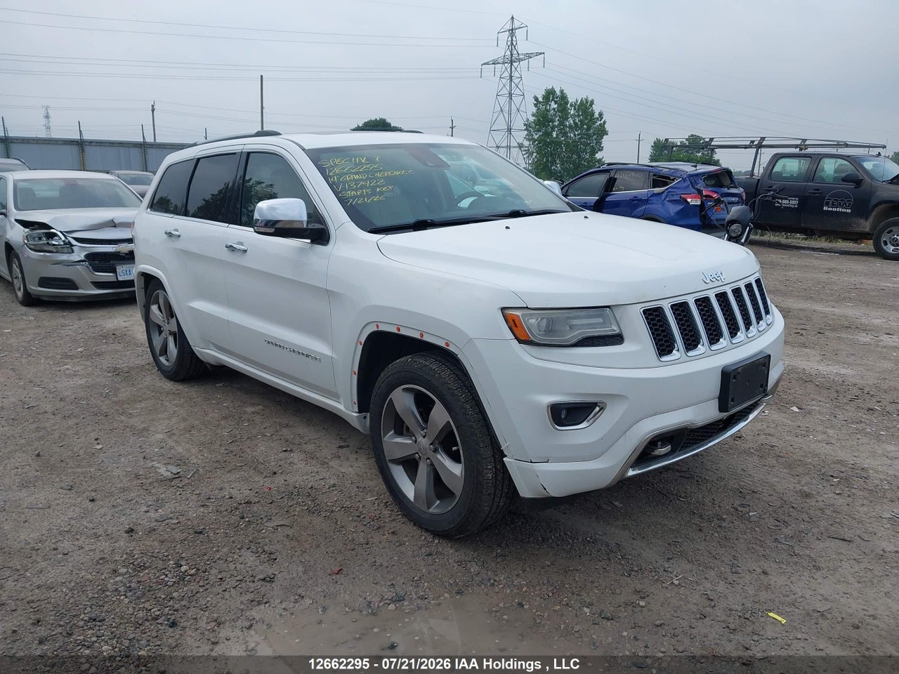 1C4RJFCG0EC137428 · 2014 JEEP GRAND CHEROKEE OVERLAND