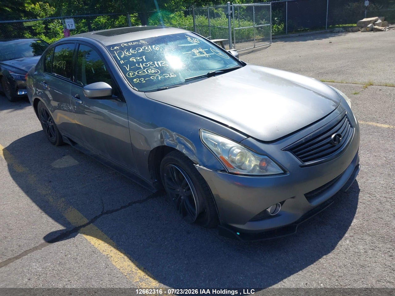 JN1CV6AR3BM403113 · 2011 INFINITI G37