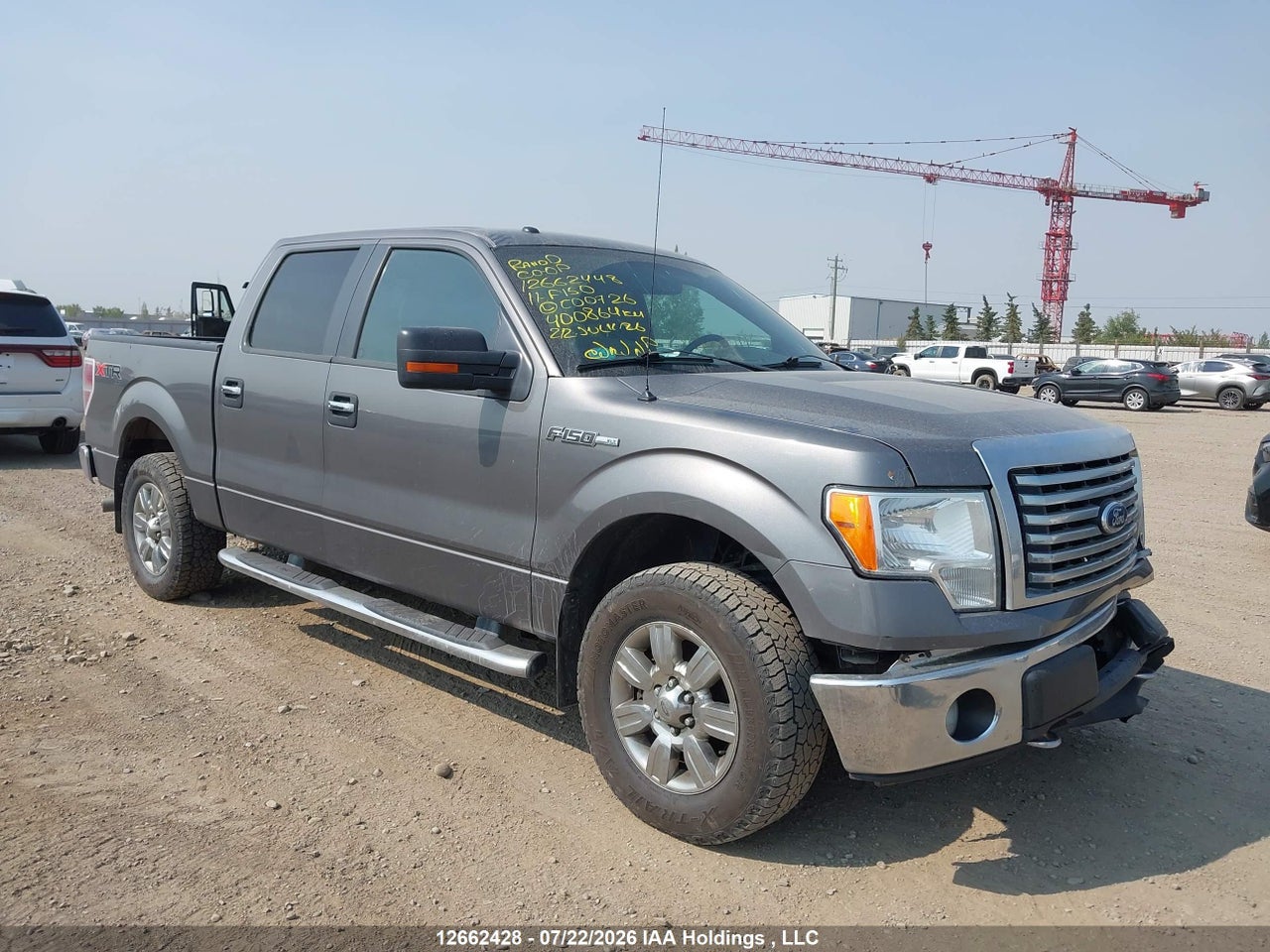 1FTFW1EF9BFC00726 · 2011 FORD F-150 XLT