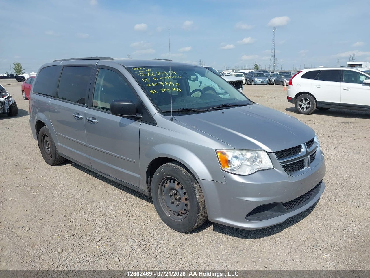 2C4RDGBG8DR607550 · 2013 DODGE GRAND CARAVAN SE/SXT