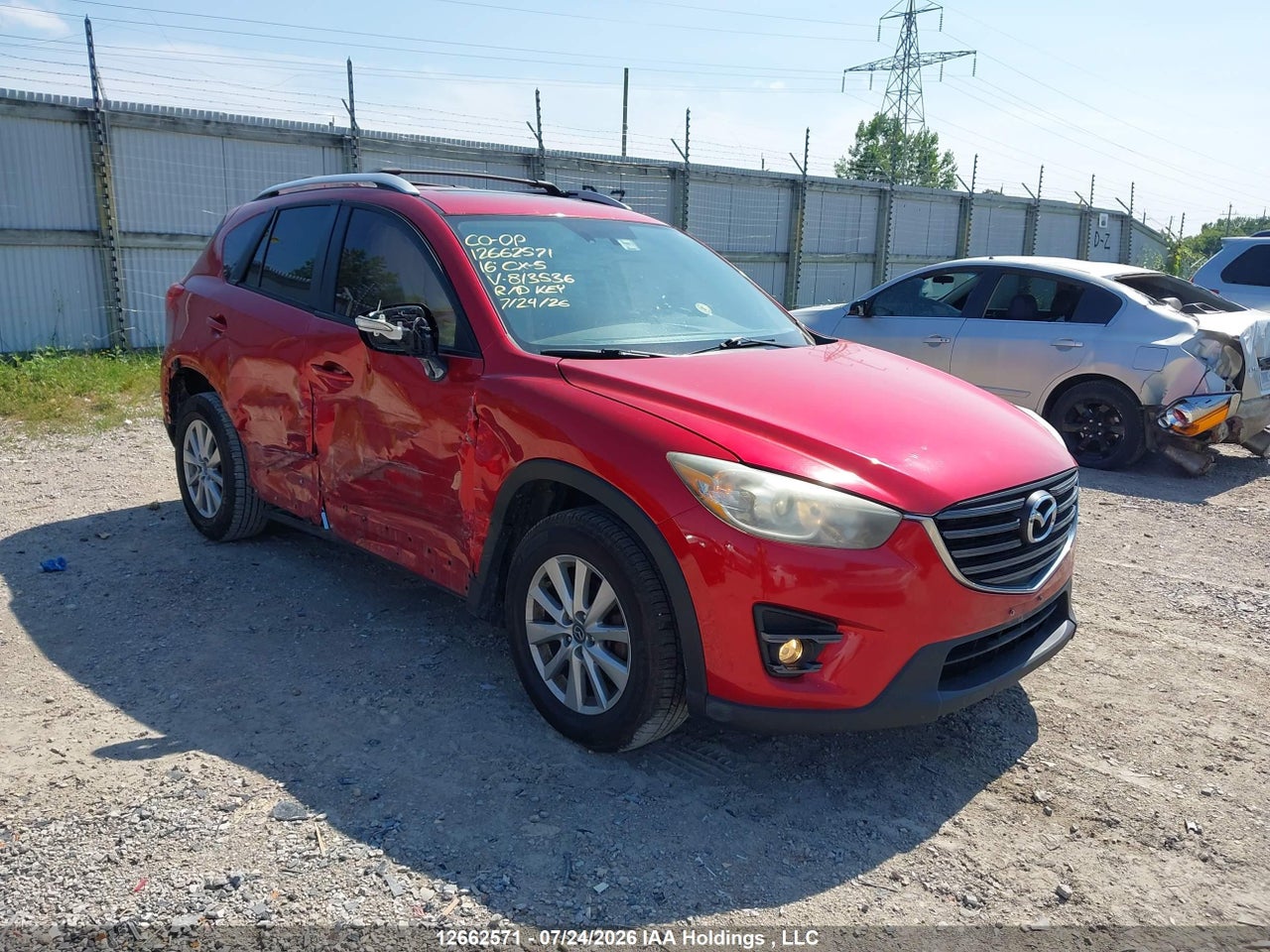 JM3KE4CY0G0813536 · 2016 MAZDA CX-5 GS