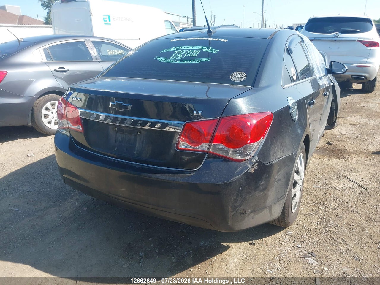 1G1PF5SC2C7111929 · 2012 CHEVROLET CRUZE LT · 4/19