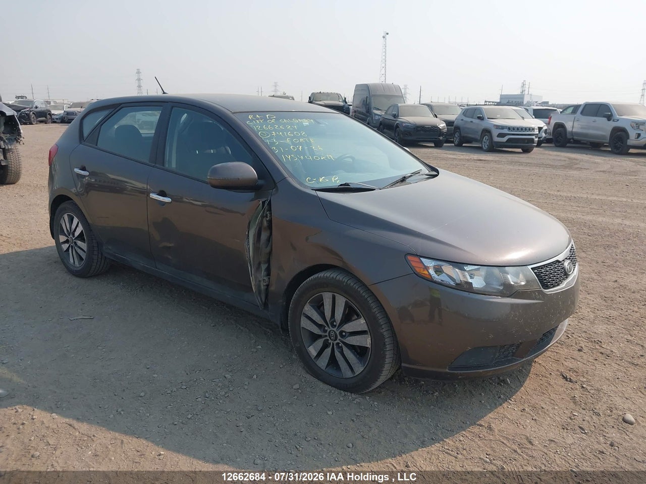 KNAFU5A24D5741608 · 2013 KIA FORTE EX