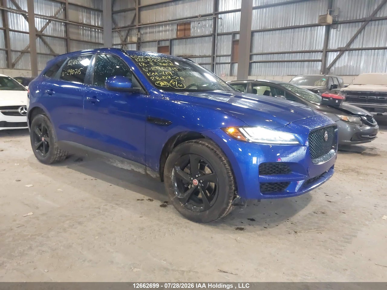 SADCK2FX9JA290715 · 2018 JAGUAR F-PACE 25T PRESTIGE