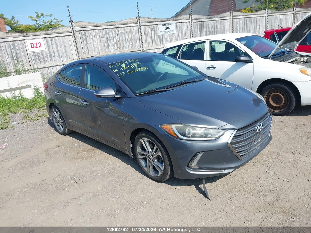 KMHD84LF0HU174152 · 2017 HYUNDAI ELANTRA LIMITED