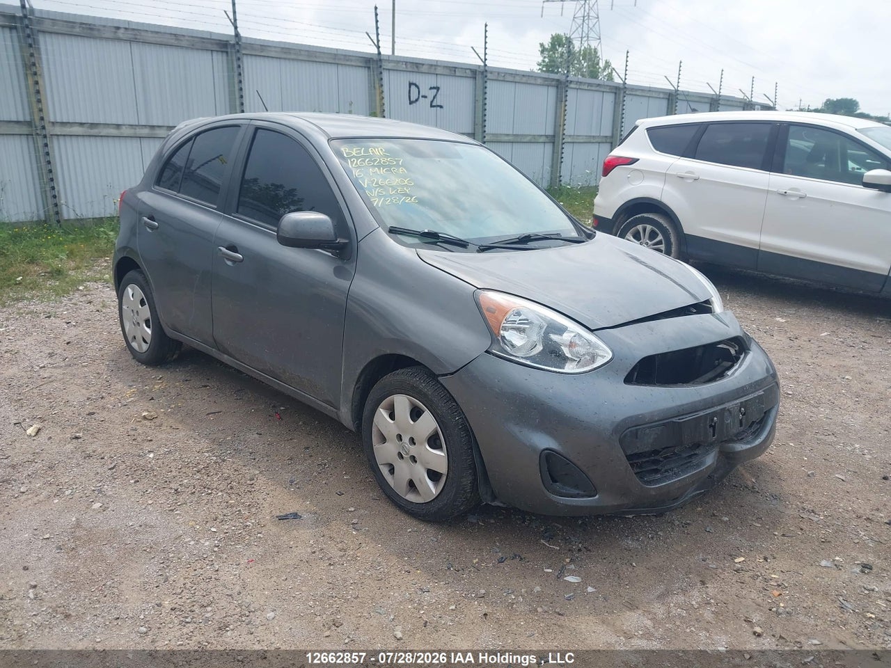 3N1CK3CP8GL266206 · 2016 NISSAN MICRA