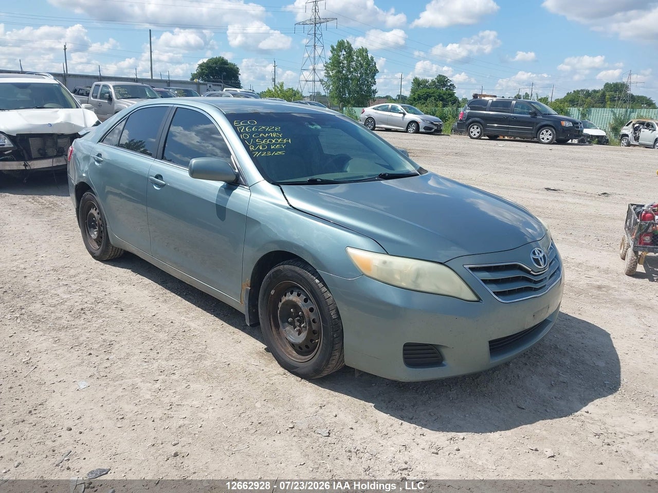4T1BF3EK3AU560054 · 2010 TOYOTA CAMRY LE