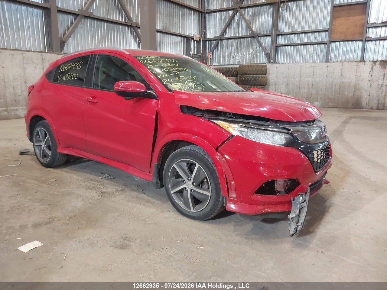 3CZRU6H99LM105200 · 2020 HONDA HR-V