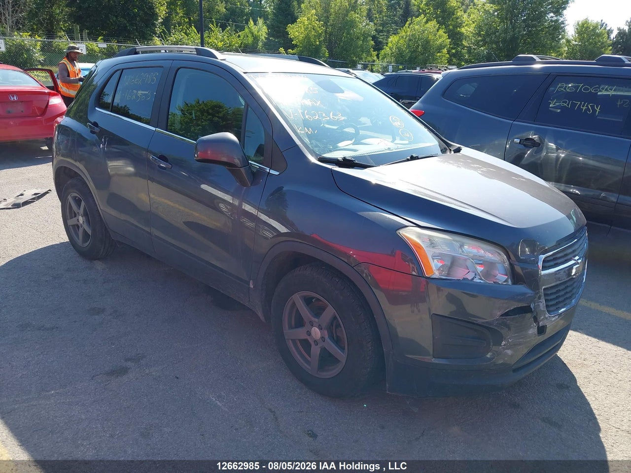3GNCJLEB0EL162363 · 2014 CHEVROLET TRAX 1LT
