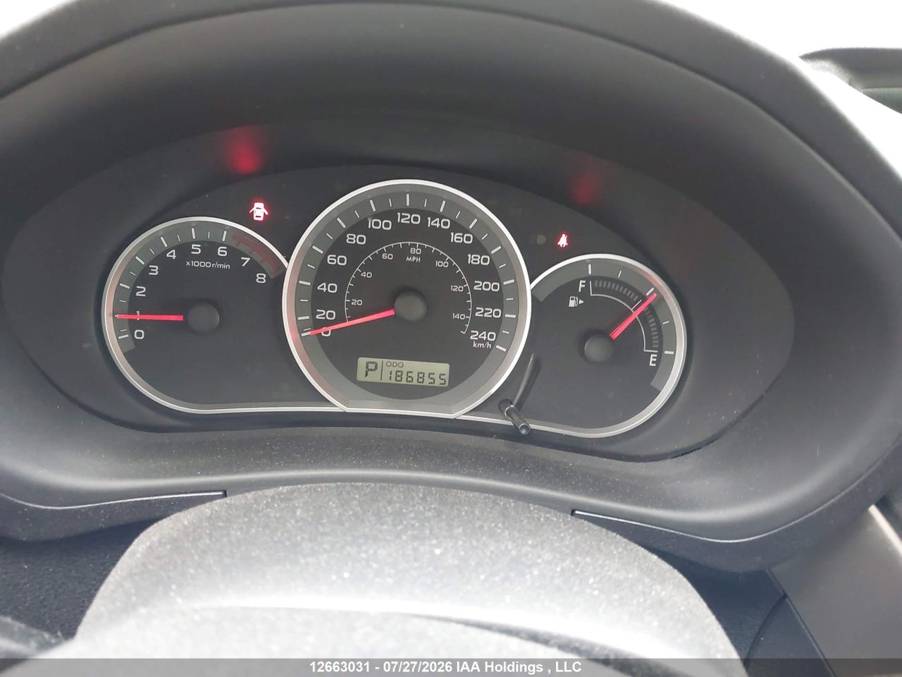 JF1GE62649H502065 · 2009 SUBARU IMPREZA 2.5 I/2.5 I SPORT PACKAGE · 7/18