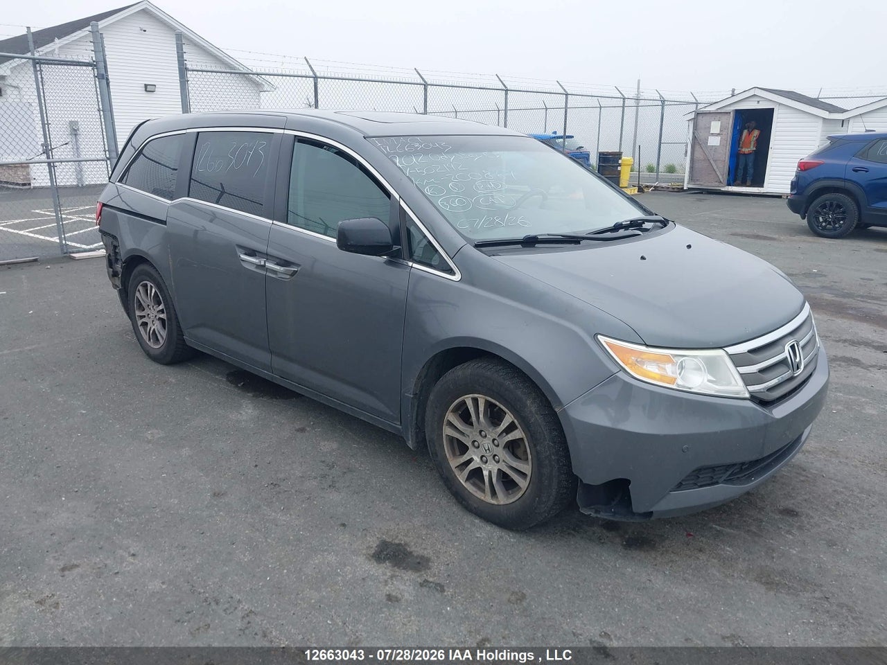 5FNRL5H40CB502192 · 2012 HONDA ODYSSEY EX
