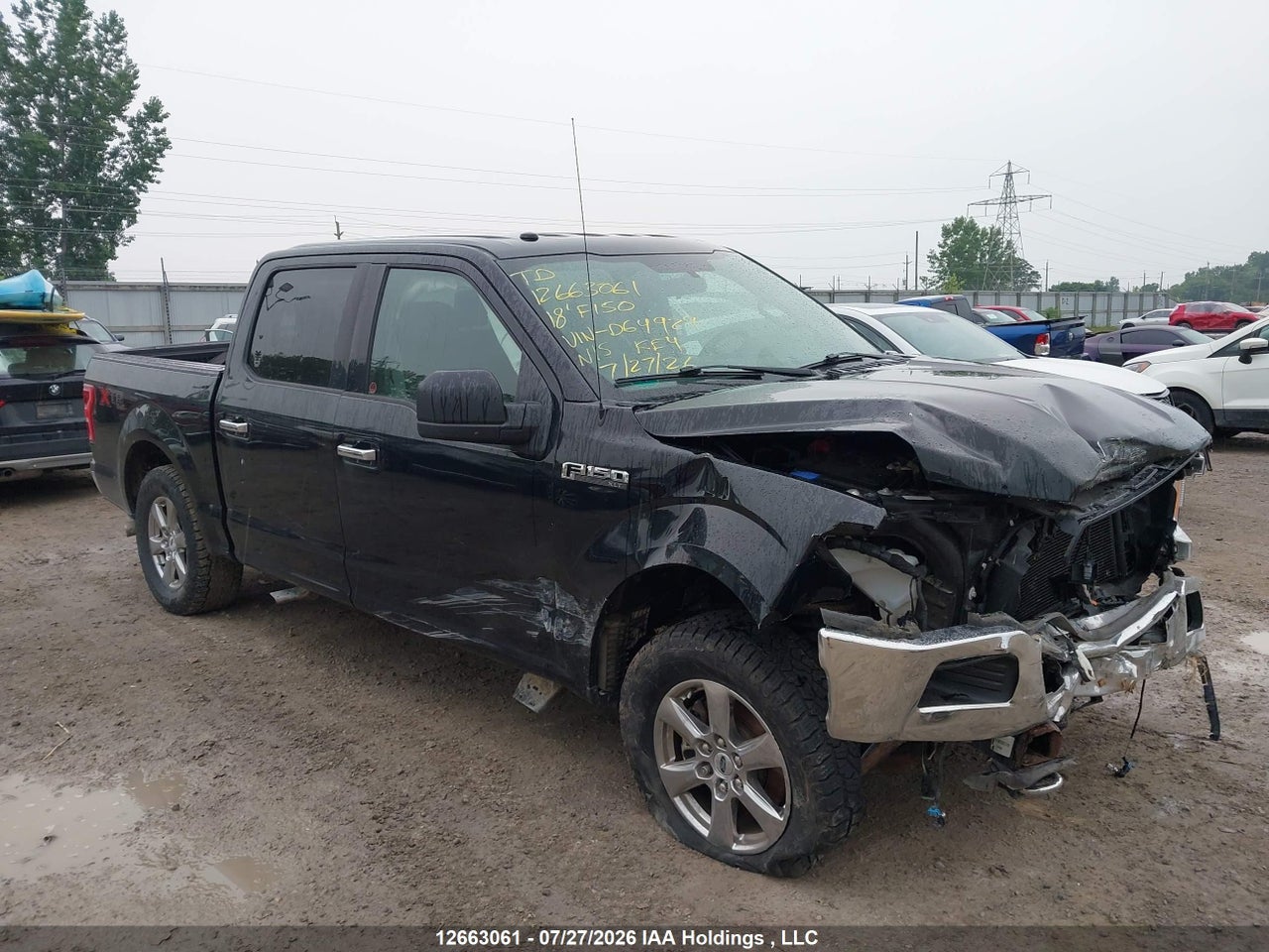 1FTEW1EP5JFD64929 · 2018 FORD F-150 XLT