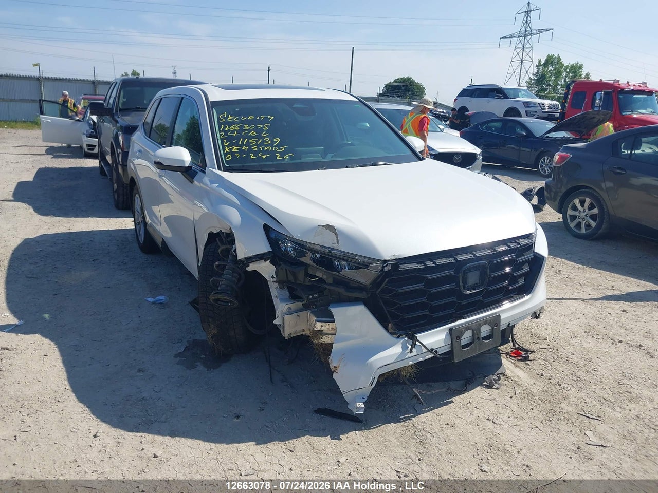 2HKRS4H79RH115139 · 2024 HONDA CR-V EX-L