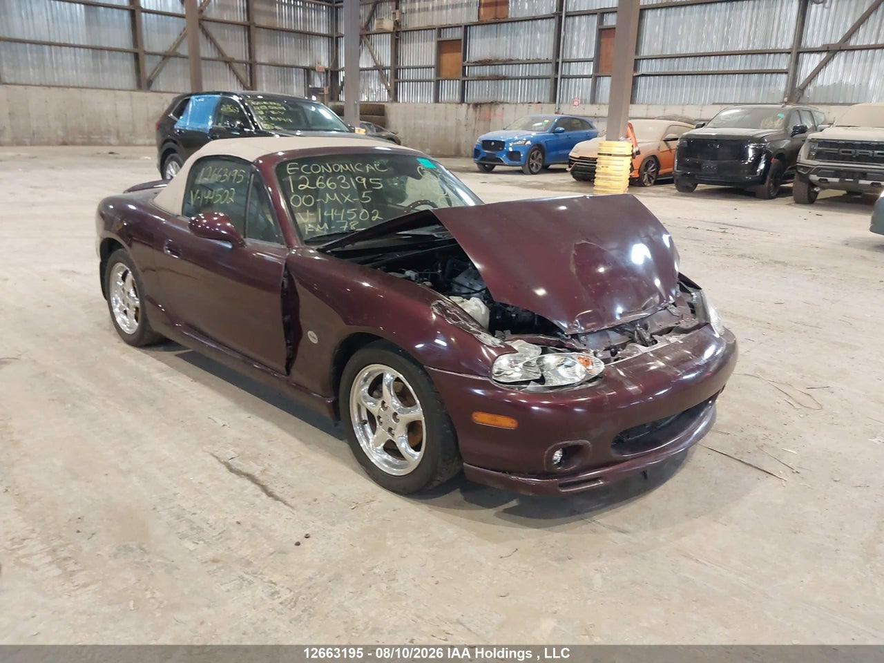 JM1NB3537Y0144502 · 2000 MAZDA MX-5 MIATA
