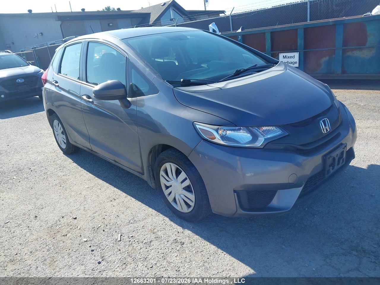 3HGGK5H55FM109504 · 2015 HONDA FIT LX