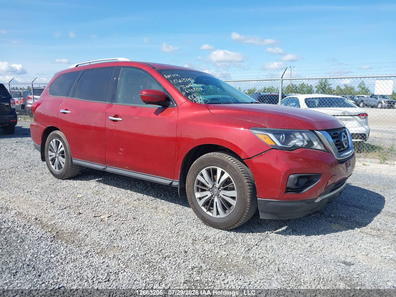 5N1DR2MM5HC640209 · 2017 NISSAN PATHFINDER S/SV/SL/PLATINUM