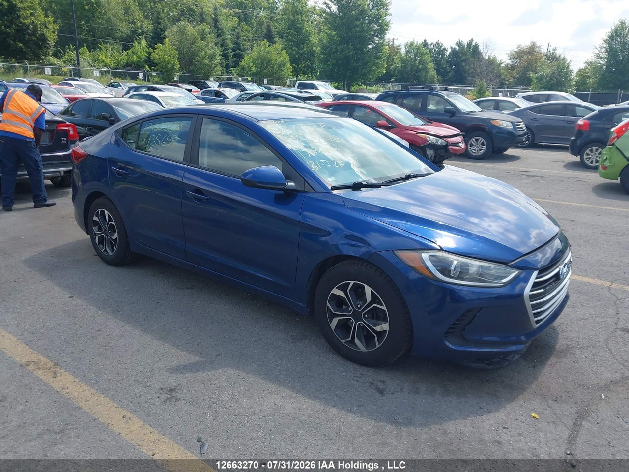 5NPD74LF8HH135648 · 2017 HYUNDAI ELANTRA