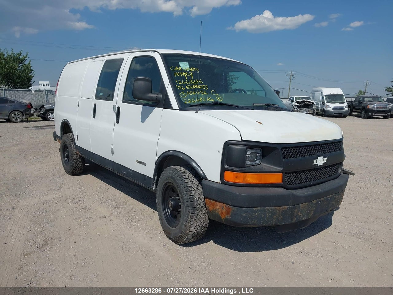 2006 CHEVROLET EXPRESS G2500