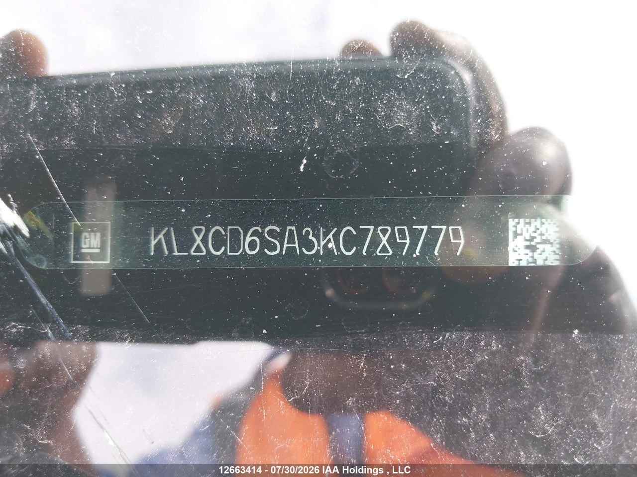 KL8CD6SA3KC789779 · 2019 CHEVROLET SPARK 1LT CVT · 9/22