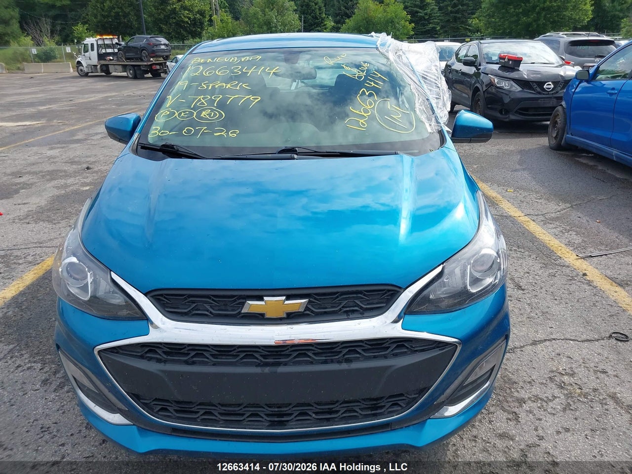 KL8CD6SA3KC789779 · 2019 CHEVROLET SPARK 1LT CVT · 12/22