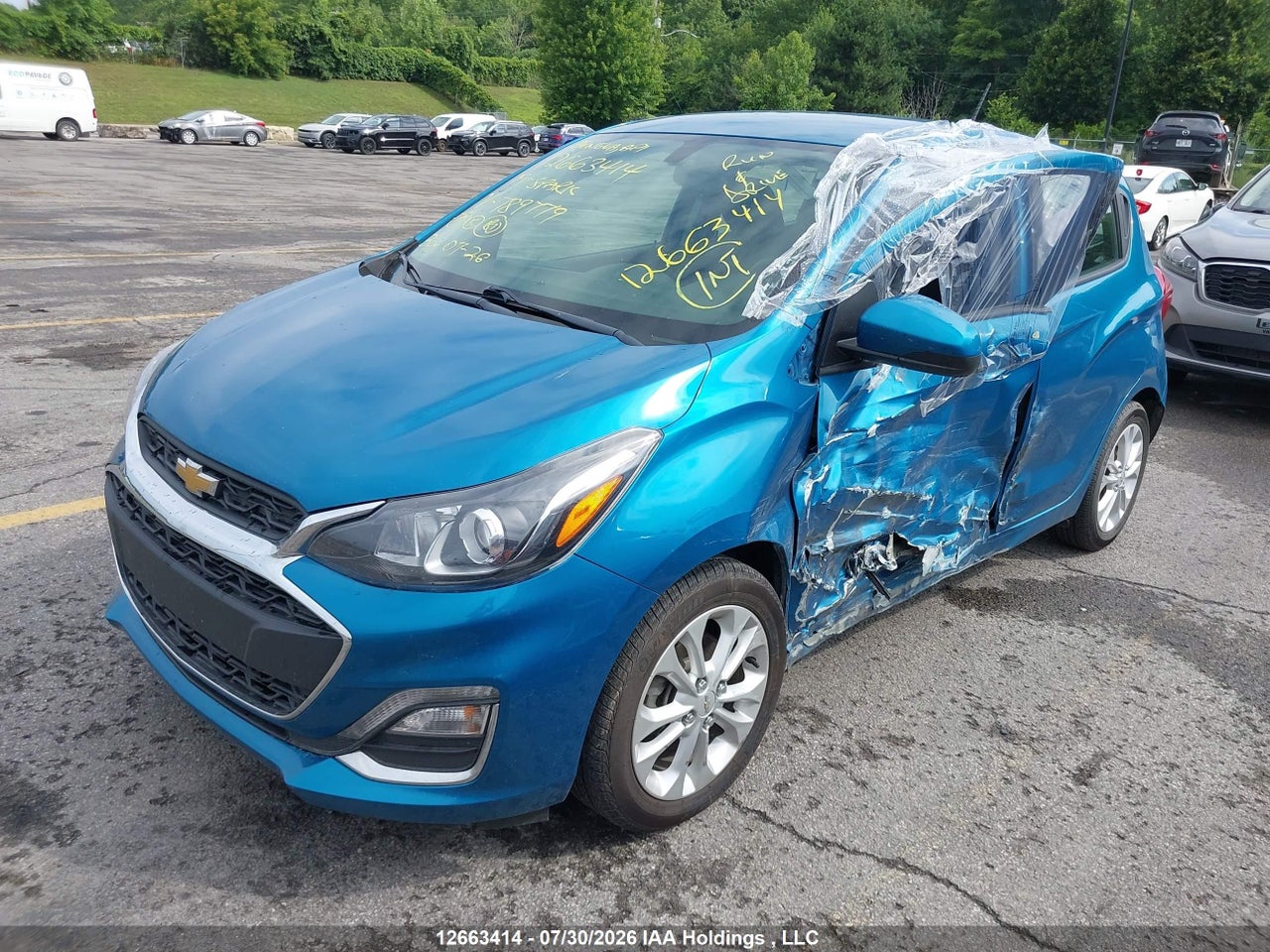 KL8CD6SA3KC789779 · 2019 CHEVROLET SPARK 1LT CVT · 2/22