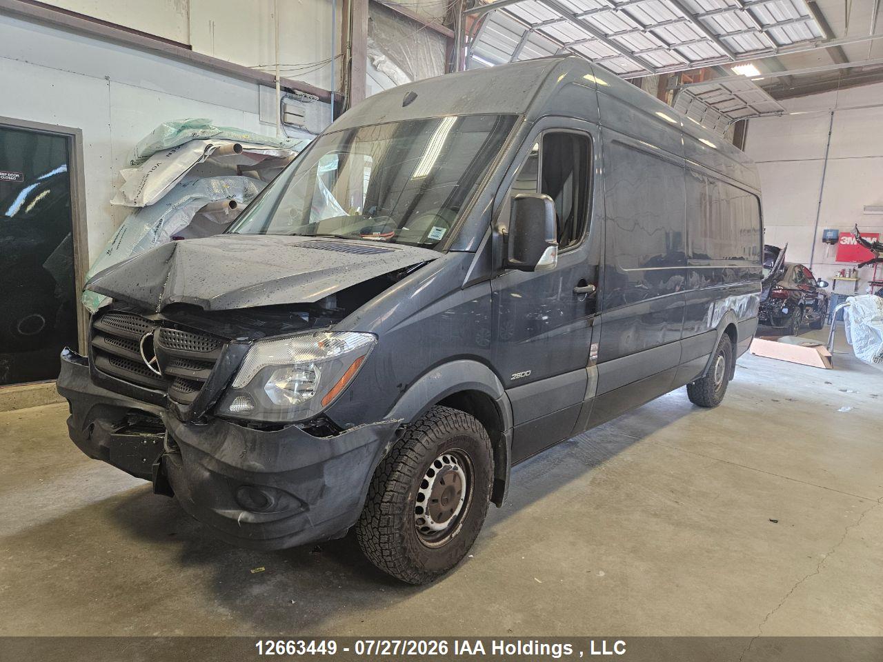 WD3BE8DD4GP289661 · 2016 MERCEDES BENZ SPRINTER 2500