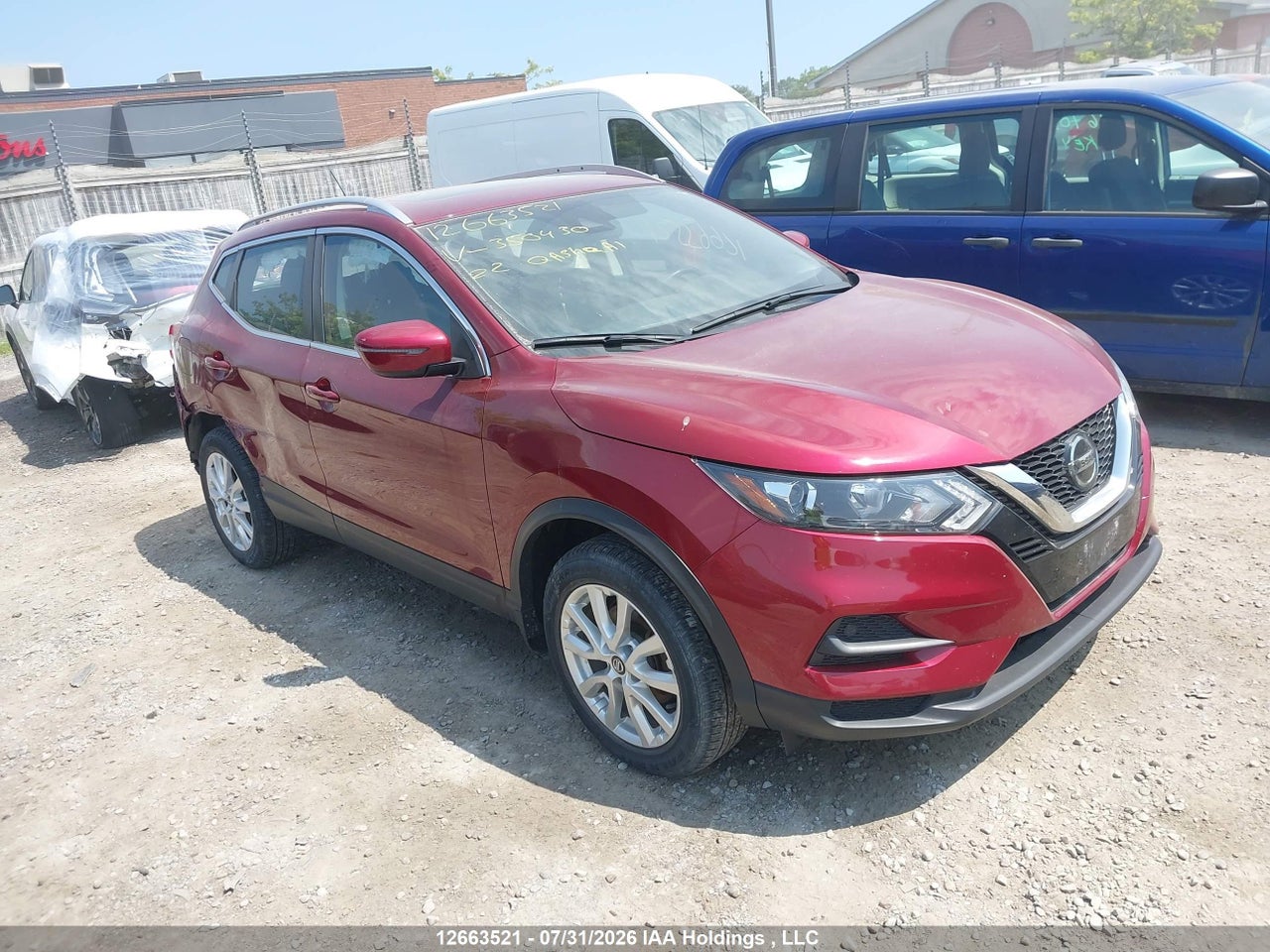 JN1BJ1BV3NW350430 · 2022 NISSAN QASHQAI SV