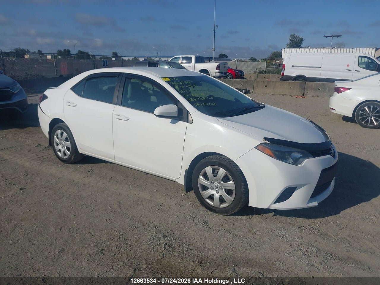 2T1BURHE8EC193173 · 2014 TOYOTA COROLLA L/LE/LE PLS/PRM/S/S PLS